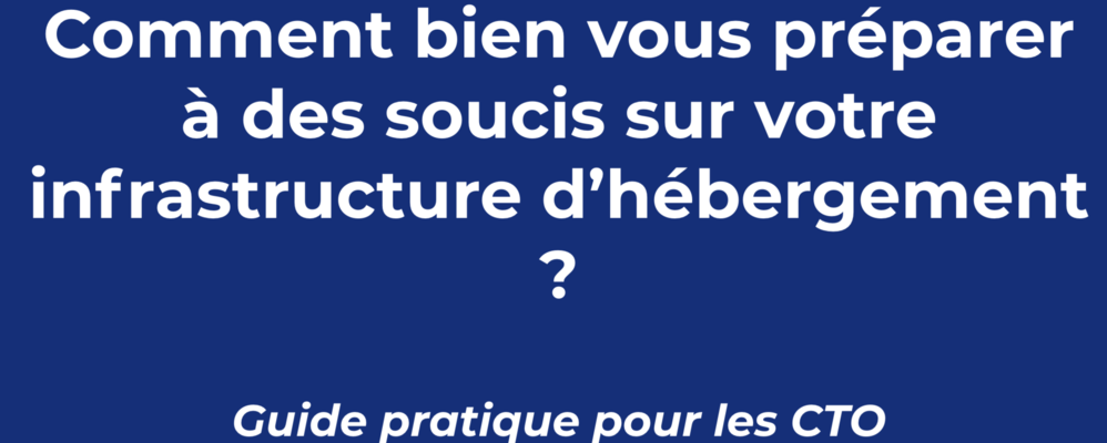 Anticiper les incidents d'hébergement d'un site web